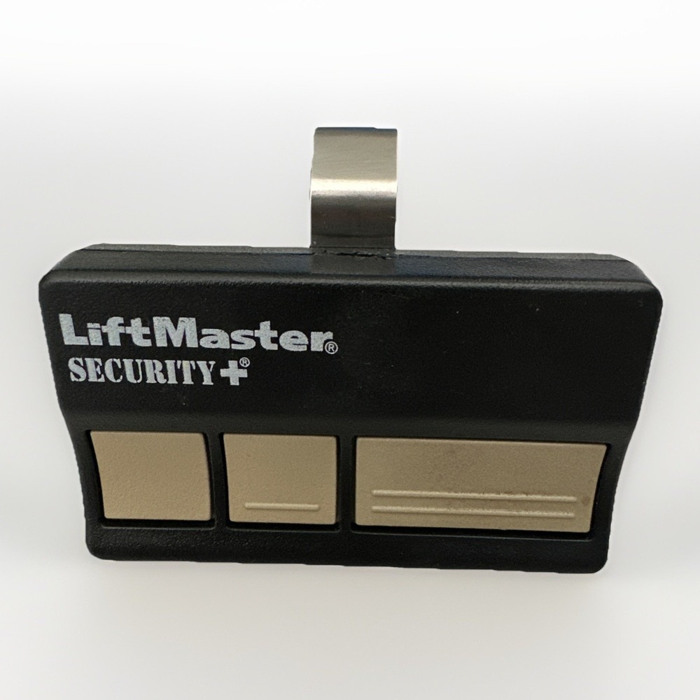 Liftmaster OEM 973LM Three-Button Garage Door Opener Remote Black Replacement